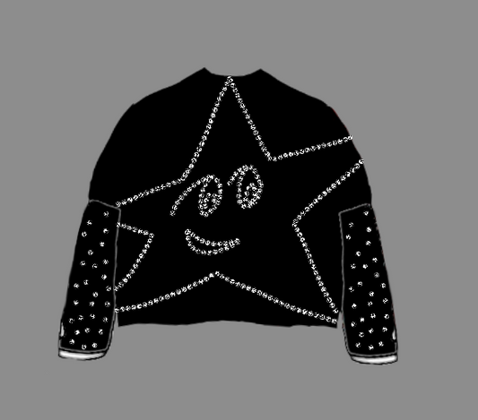Rhinestone STAR 2-in-1 Shirt