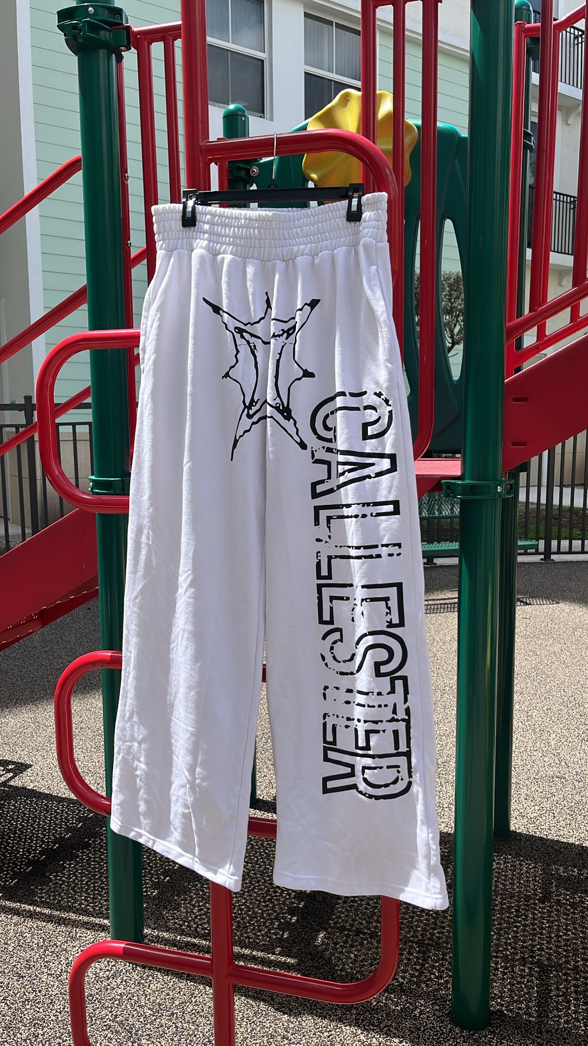 WHITE Sweatpants