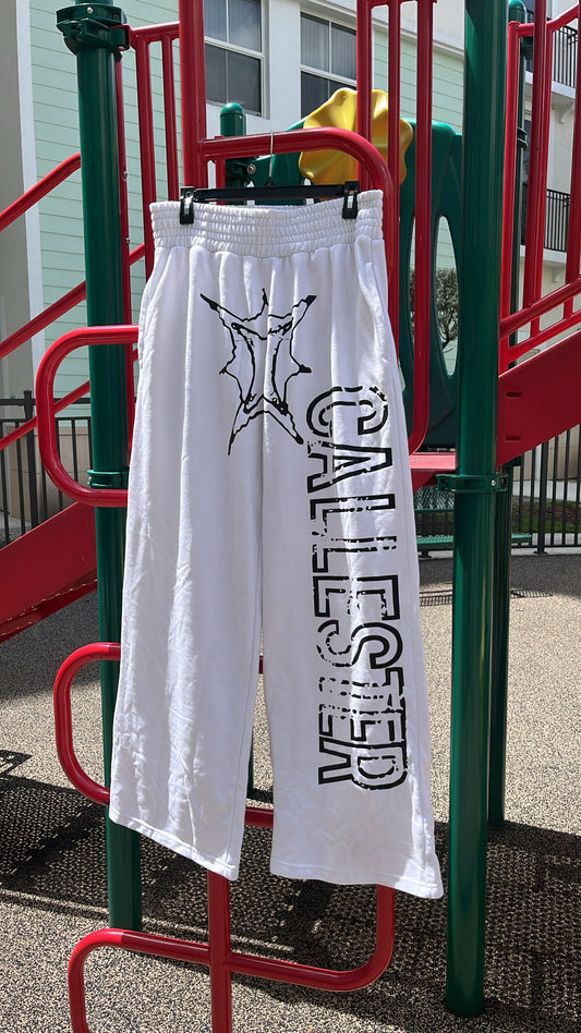 WHITE Sweatpants