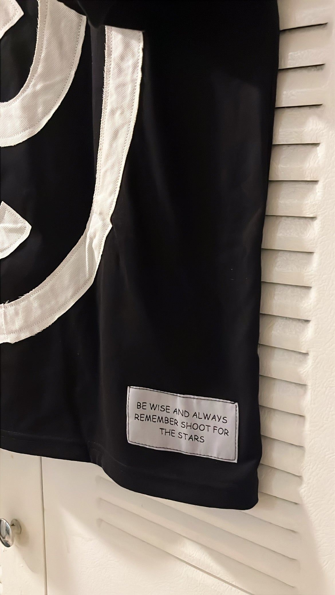 White Star Black Tee