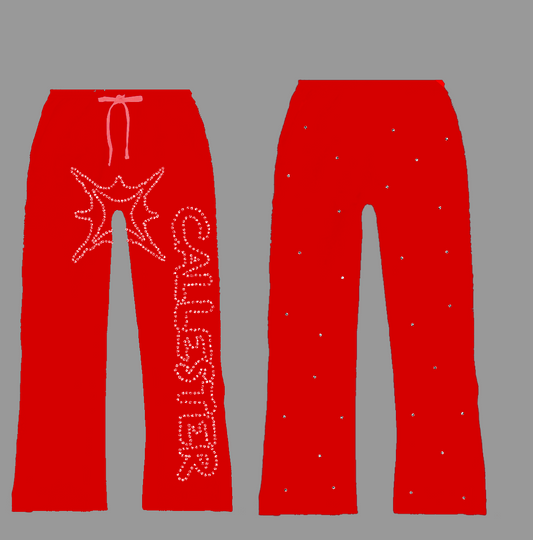 Rhinestone sweatpants