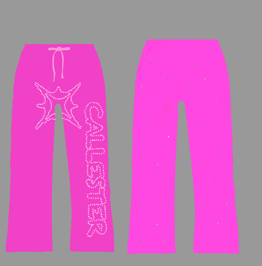 Rhinestone sweatpants